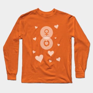 Sailor Moon - Sailor Venus Hearts Long Sleeve T-Shirt